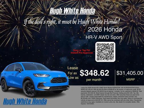 2026 Honda HR-V AWD Sport