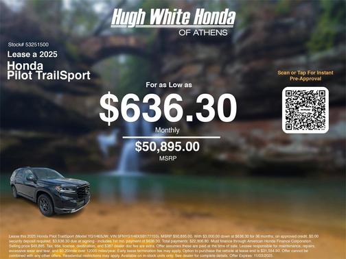 2025 Honda Pilot TrailSport