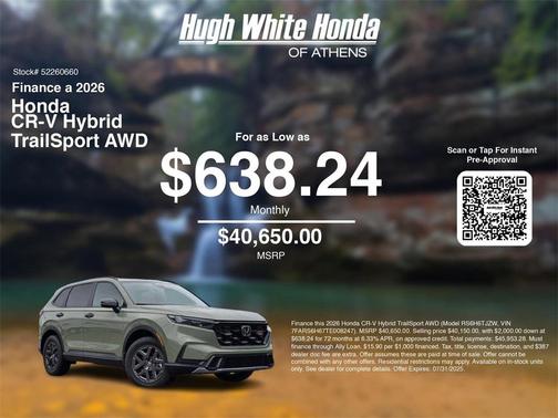2026 Honda CR-V Hybrid TrailSport AWD