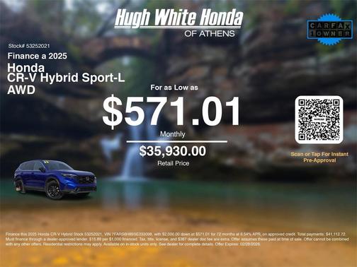 2025 Honda CR-V Hybrid Sport AWD