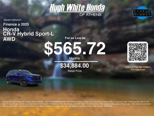 2025 Honda CR-V Hybrid Sport AWD