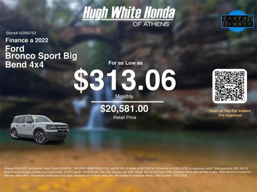 2022 Ford Bronco Sport Big Bend