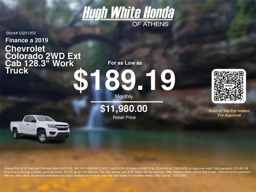 2019 Chevrolet Colorado WT