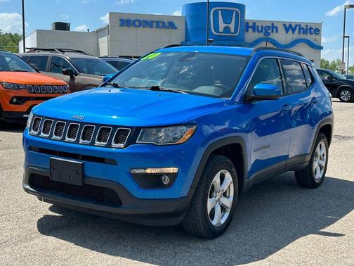 Laser Blue Pearlcoat 2020 Jeep Compass Latitude