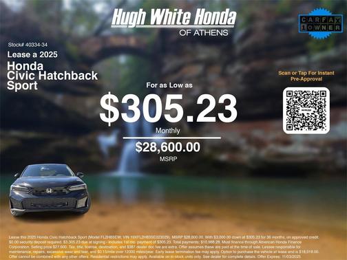 2025 Honda Civic Sport