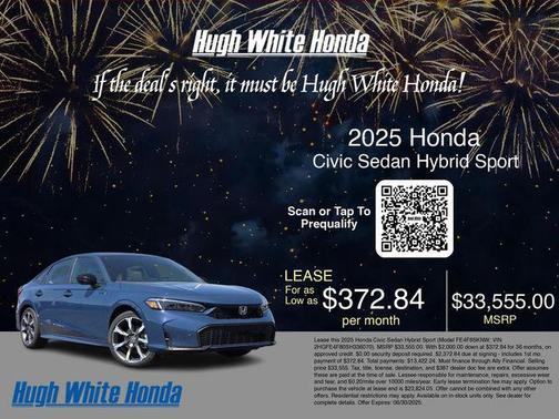 2025 Honda Civic Hybrid Sport Touring