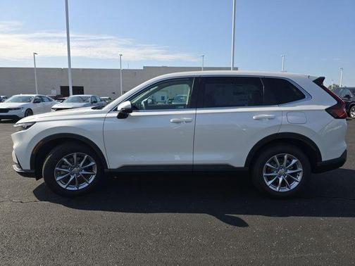 Platinum White Pearl 2026 Honda CR-V EX AWD