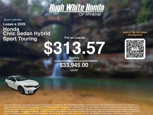 2026 Honda Civic Hybrid Sport Touring