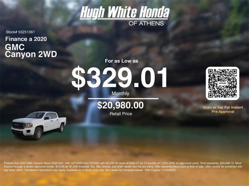 2020 GMC Canyon Base