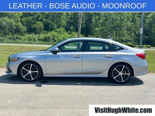 Lunar Silver Metallic 2023 Honda Civic Touring