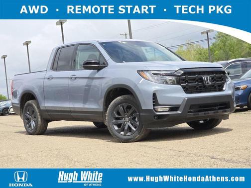 Sonic Gray Pearl 2026 Honda Ridgeline Sport