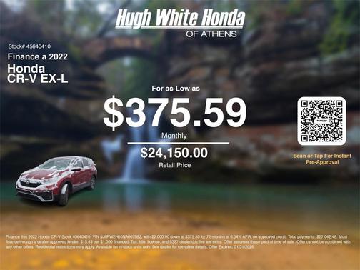 2022 Honda CR-V AWD EX-L