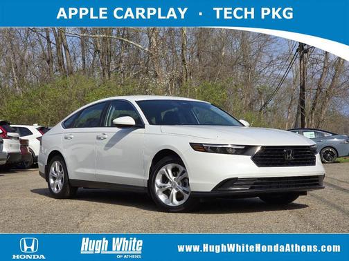 Platinum White 2026 Honda Accord LX 1.5T