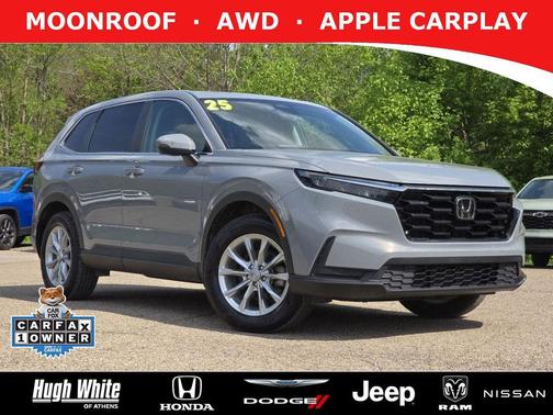 Gray 2025 Honda CR-V EX AWD