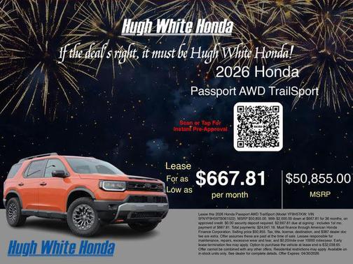 2026 Honda Passport AWD TrailSport