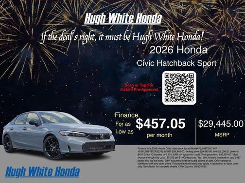 2026 Honda Civic Sport