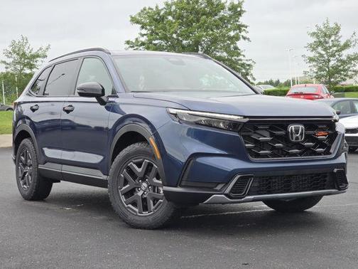 Canyon River Blue Metallic 2026 Honda CR-V Hybrid TrailSport AWD