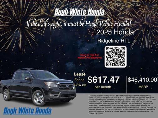 2025 Honda Ridgeline RTL