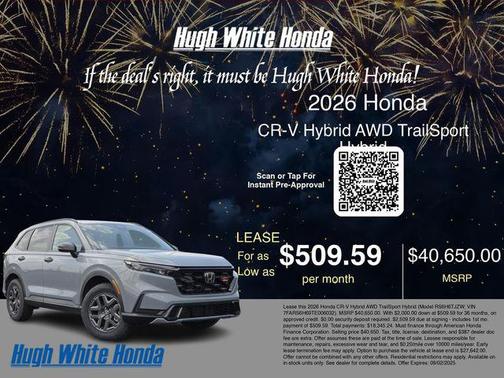 2026 Honda CR-V Hybrid Sport