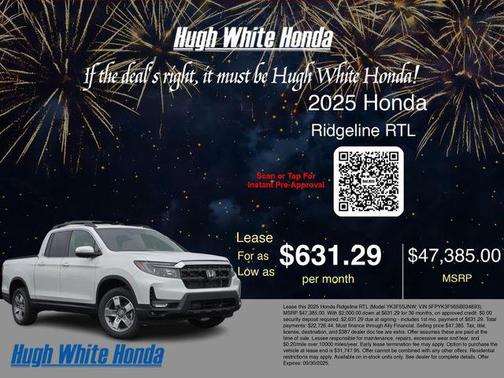 2025 Honda Ridgeline RTL