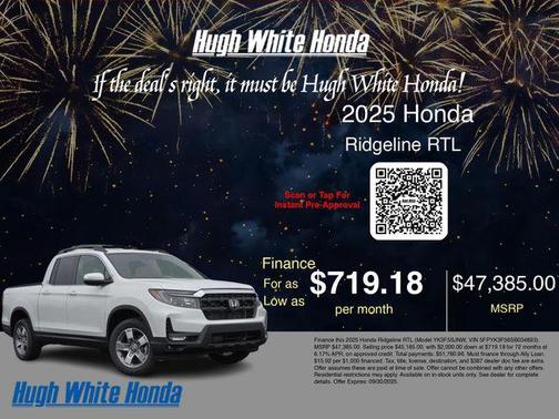 2025 Honda Ridgeline RTL