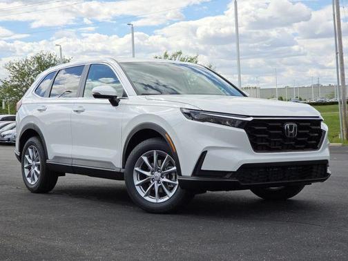 Platinum White Pearl 2026 Honda CR-V EX AWD