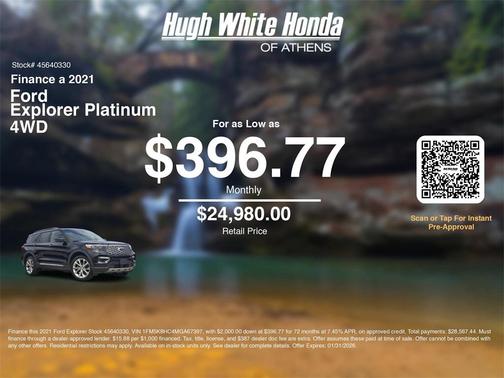 2021 Ford Explorer Platinum