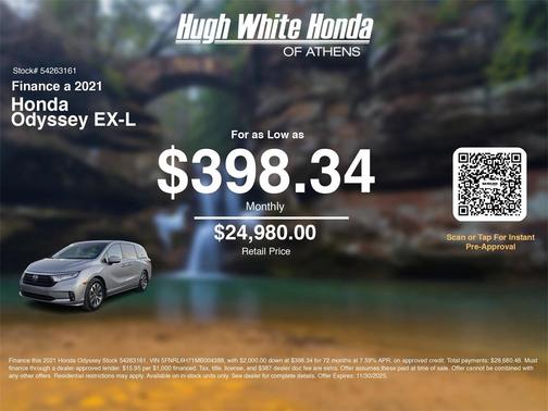 2021 Honda Odyssey EX-L