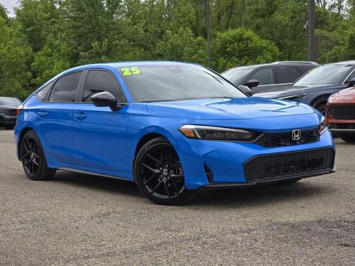 Boost Blue Pearl 2025 Honda Civic Sport