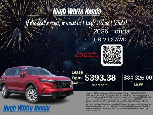 2026 Honda CR-V LX AWD