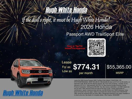 2026 Honda Passport AWD TrailSport Elite