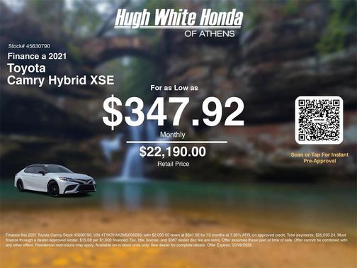 2021 Toyota Camry XSE