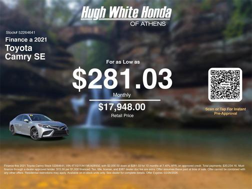 2021 Toyota Camry SE