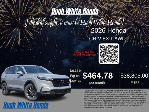 Urban Gray Pearl 2026 Honda CR-V EX-L AWD