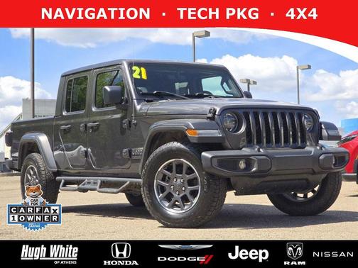 Granite Crystal Metallic Clearcoat 2021 Jeep Gladiator Sport