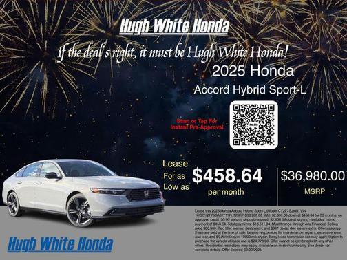 2025 Honda Accord Hybrid Base