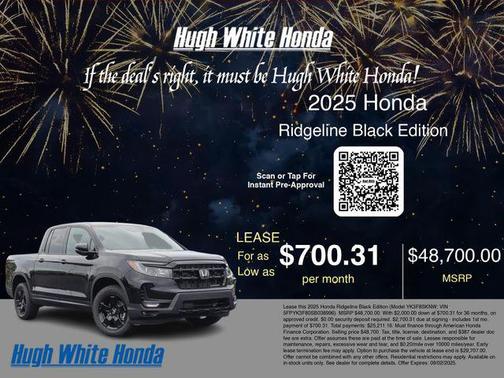 2025 Honda Ridgeline Black