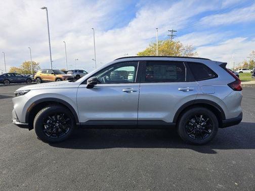 Solar Silver Metallic 2026 Honda CR-V Hybrid Sport-L AWD