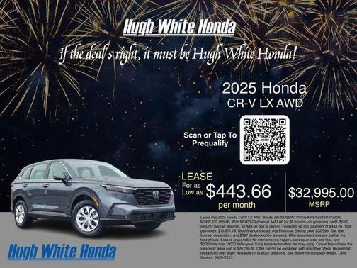 2025 Honda CR-V LX AWD