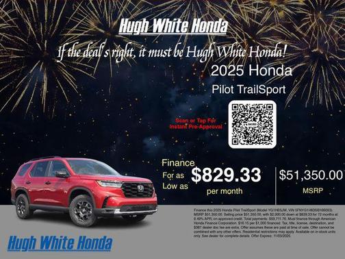 2025 Honda Pilot TrailSport