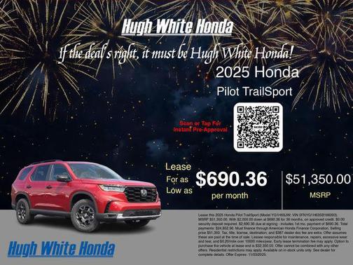 2025 Honda Pilot TrailSport