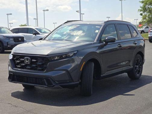 Meteorite Gray Metallic 2026 Honda CR-V Hybrid Sport-L AWD