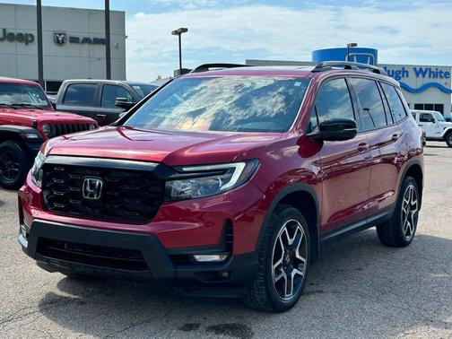 Radiant Red Metallic II 2023 Honda Passport AWD Elite