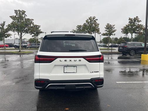 Ultra White 2026 Lexus LX 700h F SPORT Handling