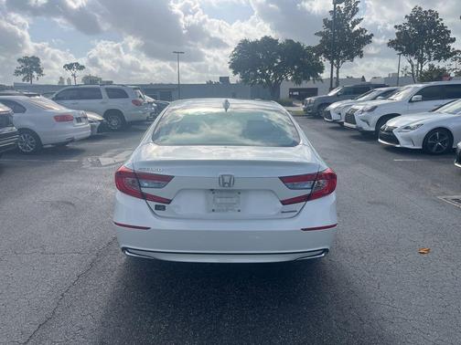 White 2018 Honda Accord Hybrid EX-L