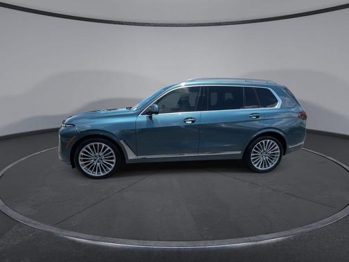 Blue Ridge Mountain Metallic 2025 BMW X7 xDrive40i