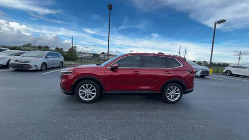 Radiant Red Metallic 2023 Honda CR-V EX-L