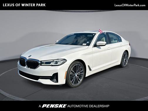 Mineral White Metallic 2023 BMW 530 i