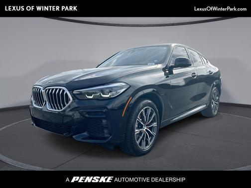 Black Sapphire Metallic 2023 BMW X6 xDrive40i