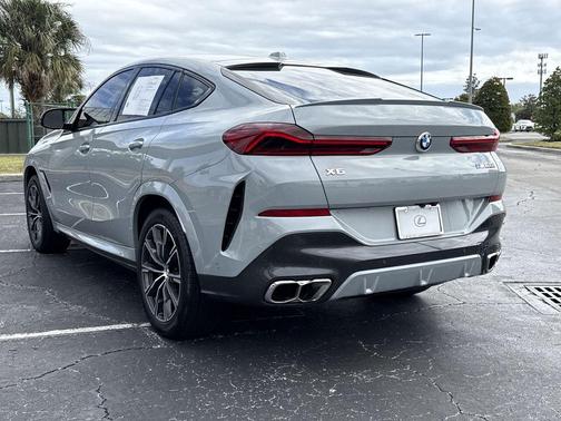 Gray Metallic 2025 BMW X6 M60i
